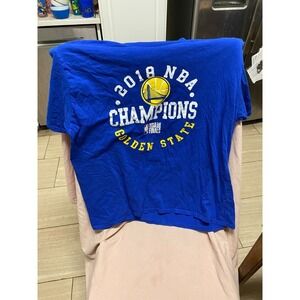 2018 NBA Champions Golden State Warriors Shirt Size XL